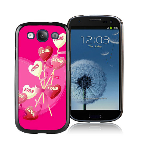 Valentine Sweet Kiss Samsung Galaxy S3 9300 Cases DCI | Women - Click Image to Close